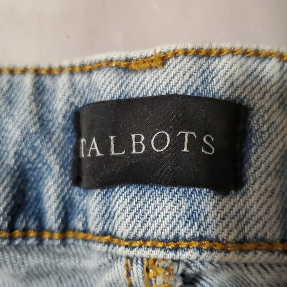 NEW Talbots Everyday Relaxed Jeans Ankle Light High Straight Stretch Womens 20W - Picture 6 of 8
